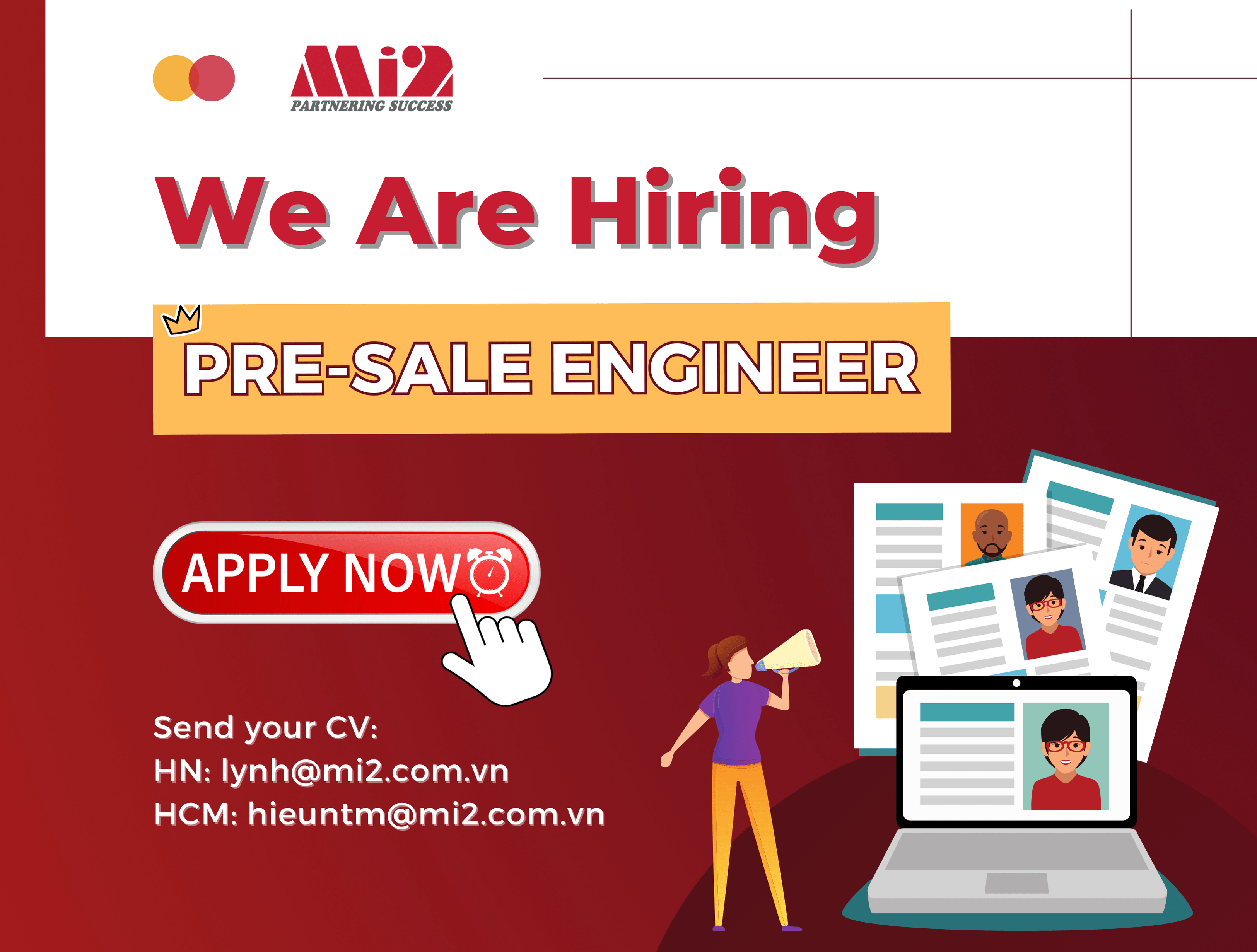 Mi2 tuyển dụng Pre-Sales Engineer